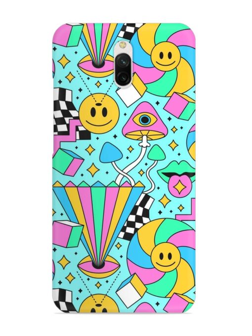 Trippy Rainbow 60S Snap Case for Xiaomi Redmi 8A Dual