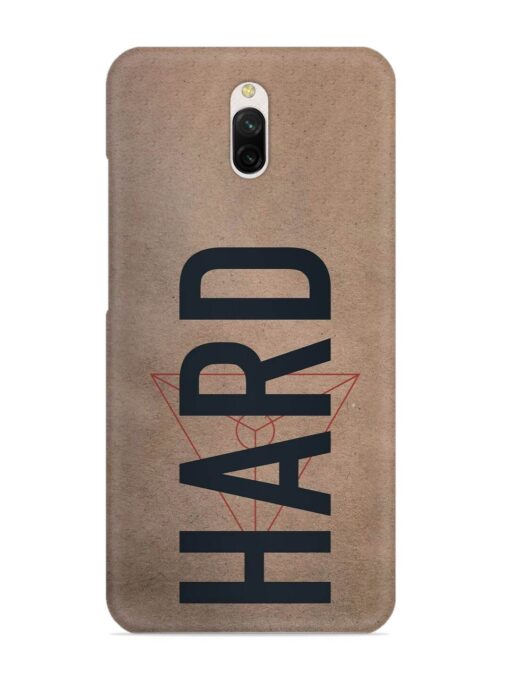 Hard Typo Snap Case for Xiaomi Redmi 8A Dual