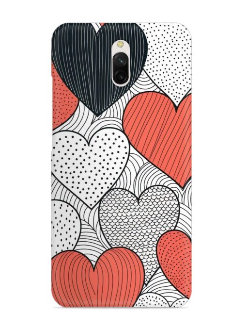 Girly Heart Seamless Snap Case for Xiaomi Redmi 8A Dual