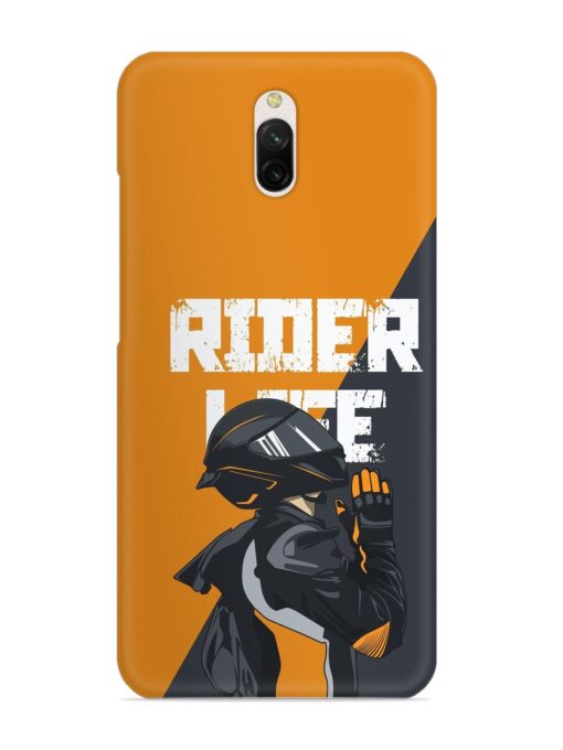 Rider Life Snap Case for Xiaomi Redmi 8A Dual