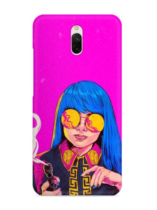 Aesthetic Anime Girl Snap Case for Xiaomi Redmi 8A Dual