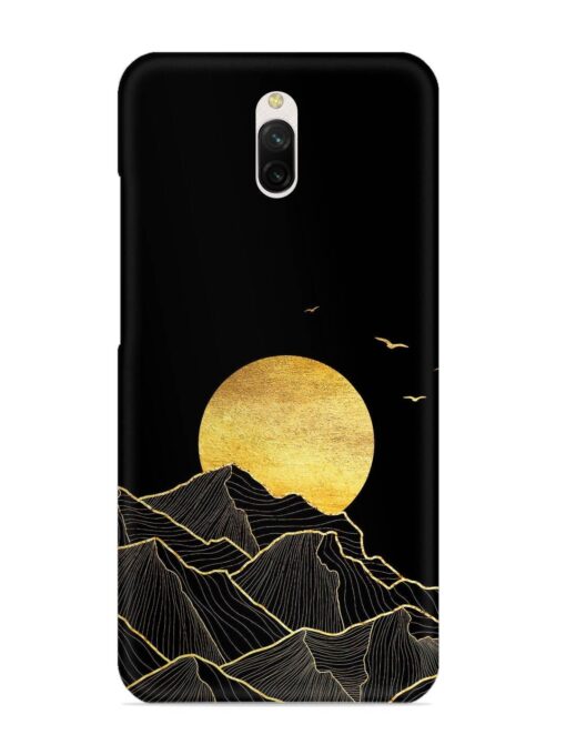 Golden Sunrise Snap Case for Xiaomi Redmi 8A Dual Zapvi