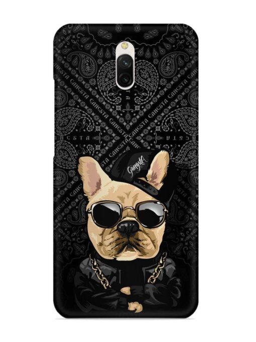 Gangsta Cool Sunglasses Dog Snap Case for Xiaomi Redmi 8A Dual