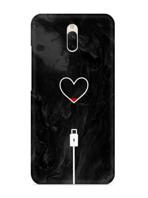 Heart Charging Vector Snap Case for Xiaomi Redmi 8A Dual