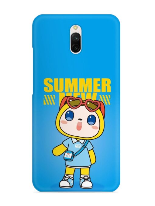 Summer Mew Cartoon Snap Case for Xiaomi Redmi 8A Dual