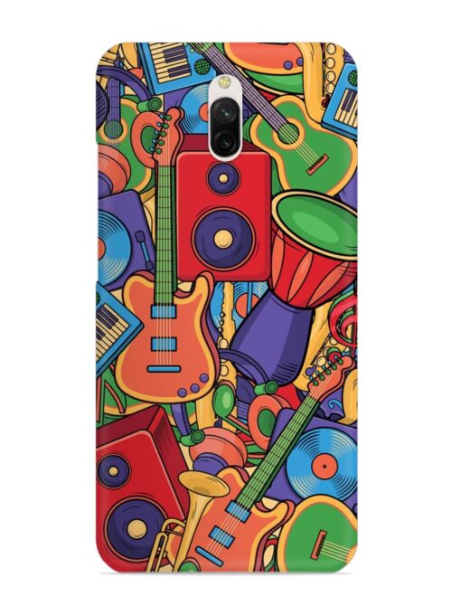 Colorful Music Art Snap Case for Xiaomi Redmi 8A Dual