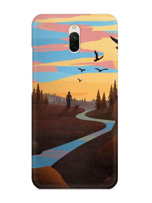 Natural Landscape Art Snap Case for Xiaomi Redmi 8A Dual