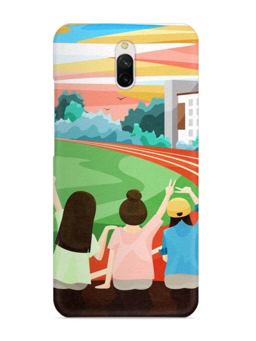 School Playground Snap Case for Xiaomi Redmi 8A Dual