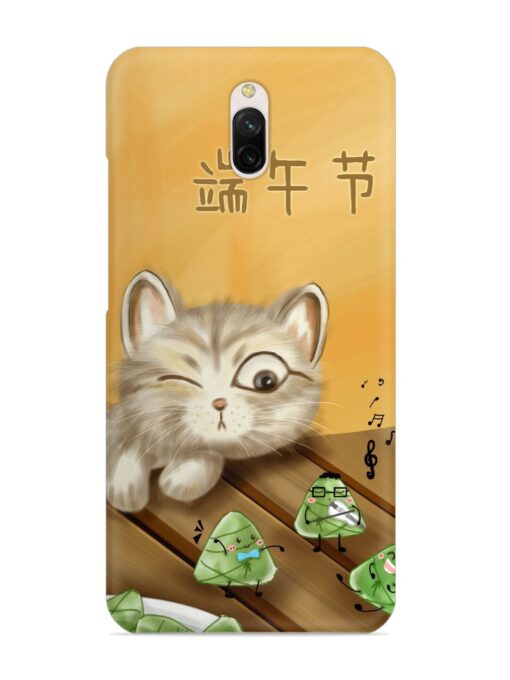 Cat Scorpion Dancing Snap Case for Xiaomi Redmi 8A Dual