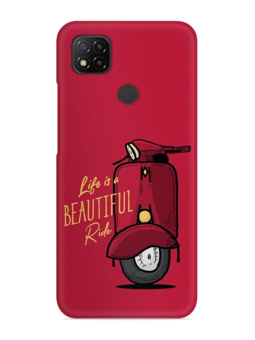 Life Is Beautiful Rides Snap Case for Xiaomi Redmi 9 Zapvi