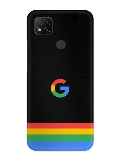 Google Logo Art Snap Case for Xiaomi Redmi 9 Zapvi