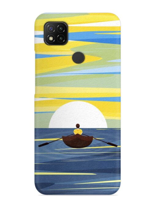 Rowing Person Ferry Paddle Snap Case for Xiaomi Redmi 9 Zapvi