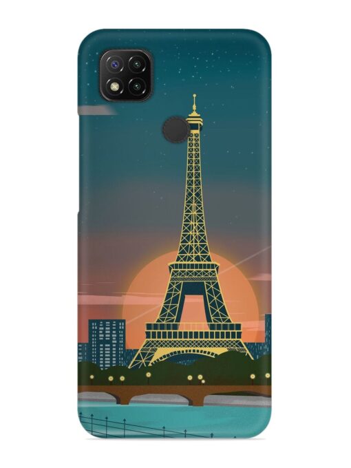 Scenery Architecture France Paris Snap Case for Xiaomi Redmi 9 Zapvi