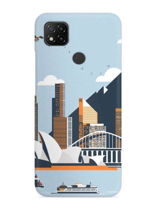 Sydney Opera Landscape Snap Case for Xiaomi Redmi 9 Zapvi