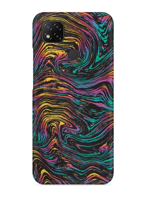 Abstract Liquid Colors Snap Case for Xiaomi Redmi 9 Zapvi