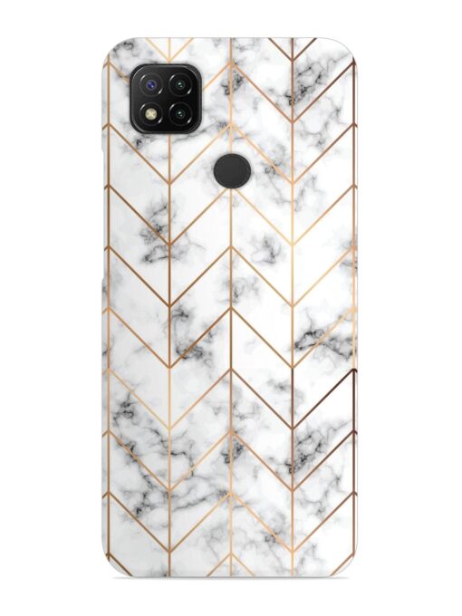 Vector Marble Texture Snap Case for Xiaomi Redmi 9