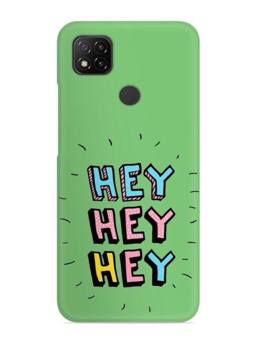 Hey Vector Cartoon Snap Case for Xiaomi Redmi 9