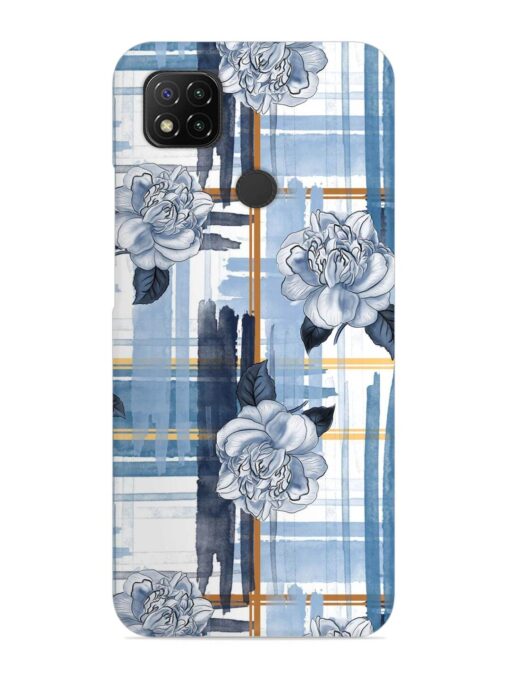 Watercolor Pattern Rose Snap Case for Xiaomi Redmi 9