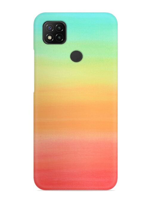 Background Sky Watercolor Snap Case for Xiaomi Redmi 9