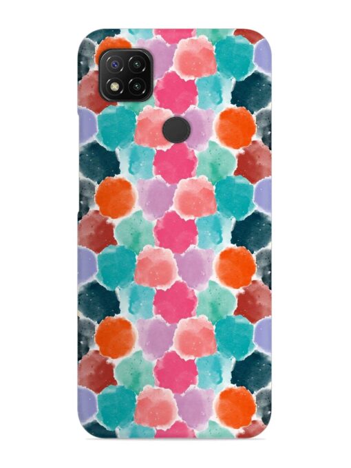 Colorful Seamless Pattern Snap Case for Xiaomi Redmi 9