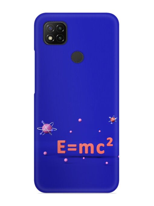 Formula Relativity Equation Snap Case for Xiaomi Redmi 9 Zapvi