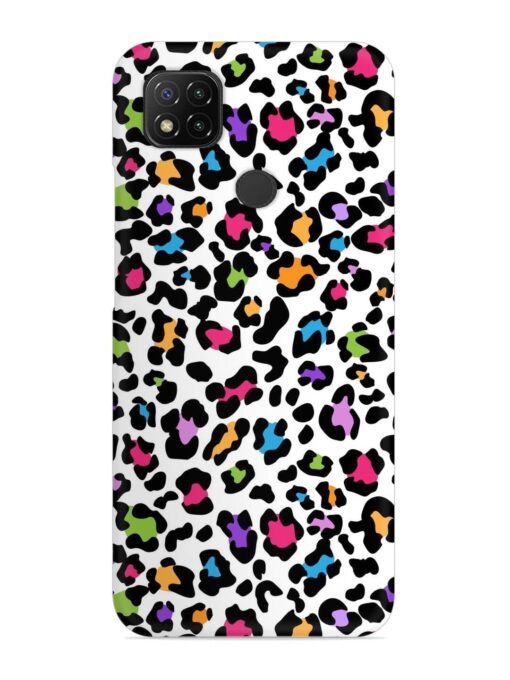 Seamless Leopard Pattern Snap Case for Xiaomi Redmi 9