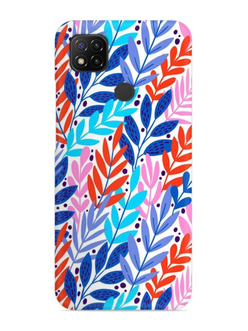 Bright Floral Tropical Snap Case for Xiaomi Redmi 9