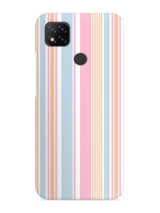 Stripe Seamless Pattern Snap Case for Xiaomi Redmi 9