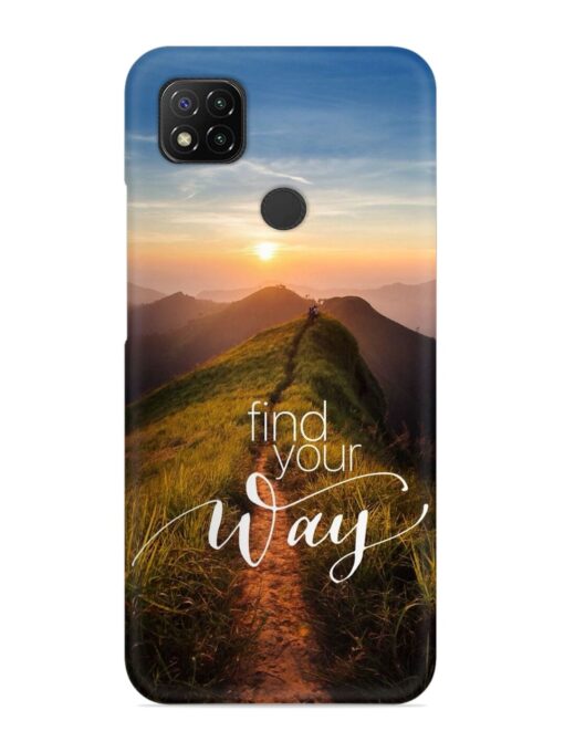 Find Your Way Snap Case for Xiaomi Redmi 9