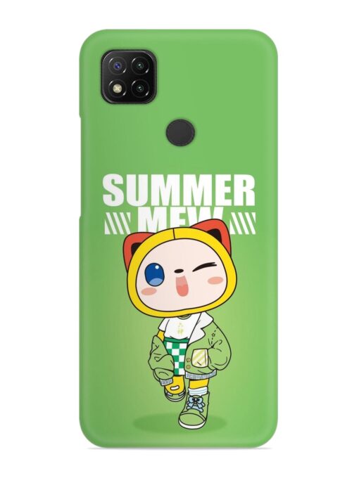 Summer Mew Snap Case for Xiaomi Redmi 9