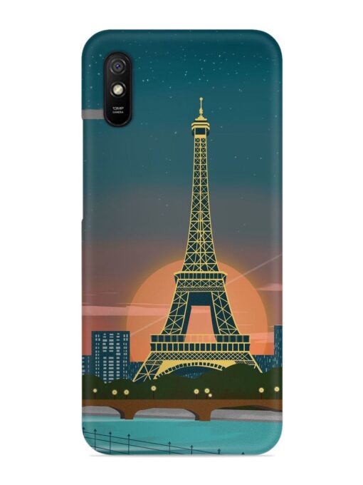 Scenery Architecture France Paris Snap Case for Xiaomi Redmi 9A Zapvi