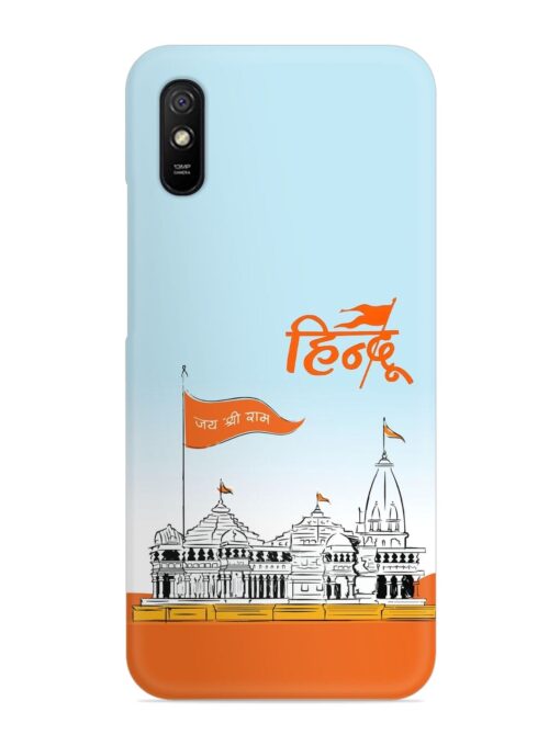 Ram Mandir Hindu Snap Case for Xiaomi Redmi 9A