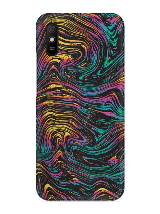 Abstract Liquid Colors Snap Case for Xiaomi Redmi 9A Zapvi