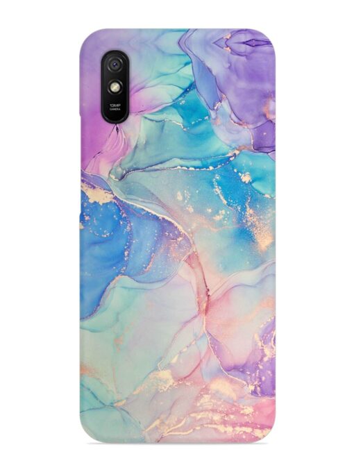 Alcohol Ink Colors Snap Case for Xiaomi Redmi 9A Zapvi