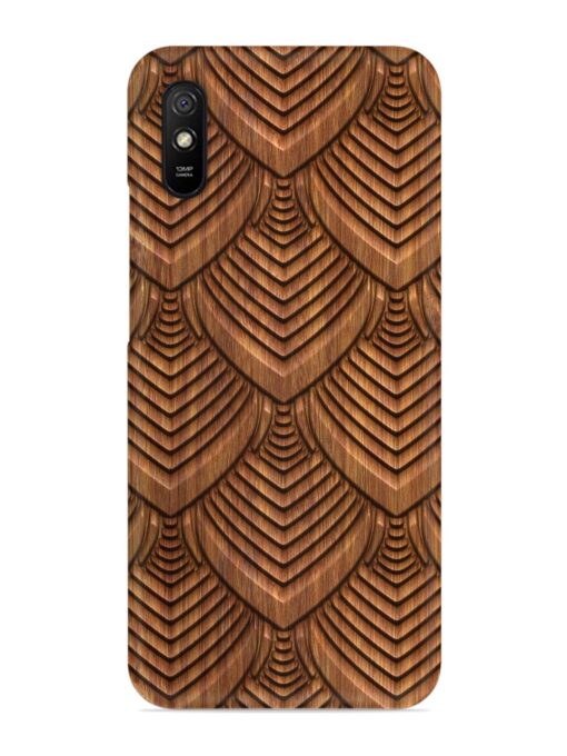 Carved Pattern On Snap Case for Xiaomi Redmi 9A Zapvi