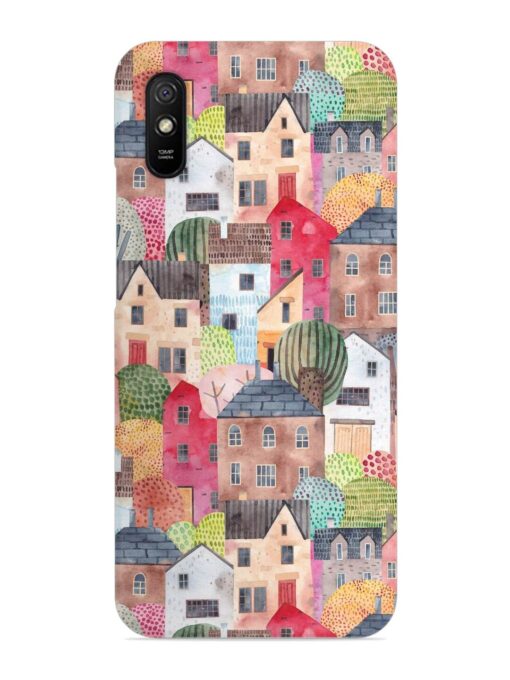 Abstract Seamless Pattern Snap Case for Xiaomi Redmi 9A Zapvi