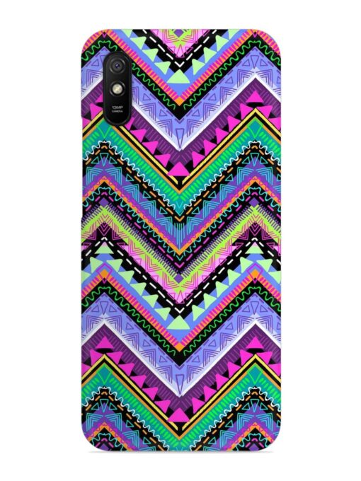 Tribal Aztec Print Snap Case for Xiaomi Redmi 9A Zapvi