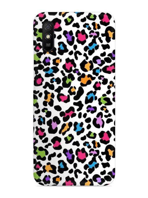 Seamless Leopard Pattern Snap Case for Xiaomi Redmi 9A Zapvi