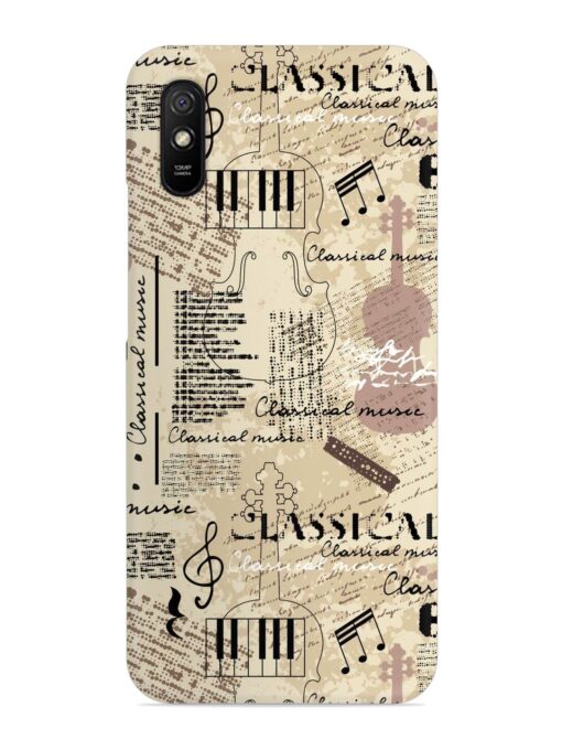 Classical Music Lpattern Snap Case for Xiaomi Redmi 9A Zapvi