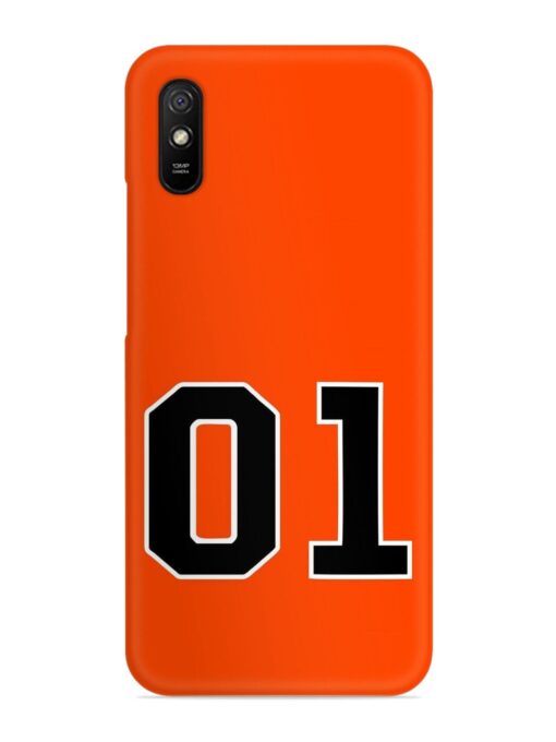 01 Number Snap Case for Xiaomi Redmi 9A Zapvi