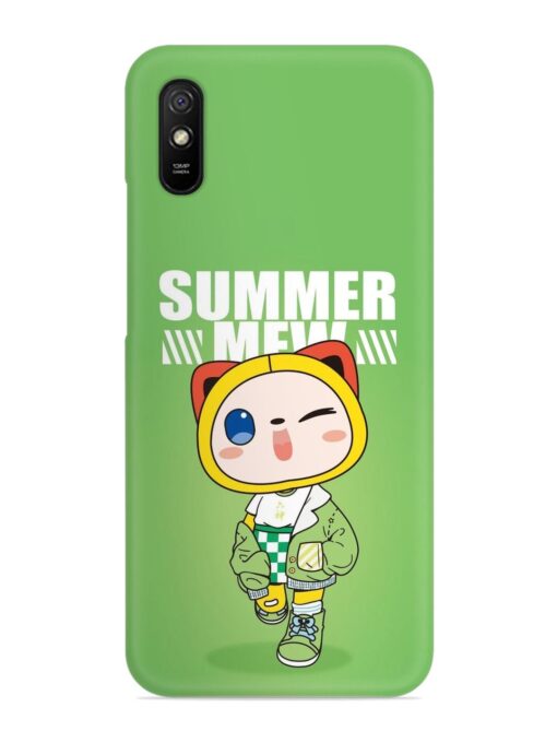 Summer Mew Snap Case for Xiaomi Redmi 9A Zapvi