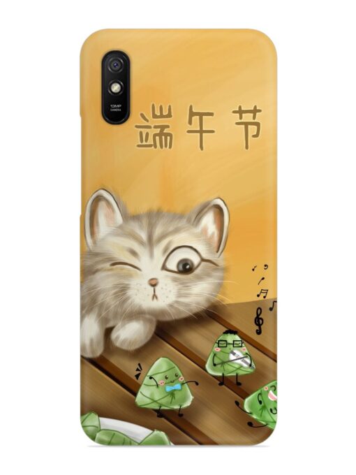 Cat Scorpion Dancing Snap Case for Xiaomi Redmi 9A Zapvi