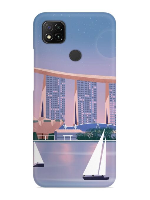 Singapore Scenery Architecture Snap Case for Xiaomi Redmi 9 Activ Zapvi