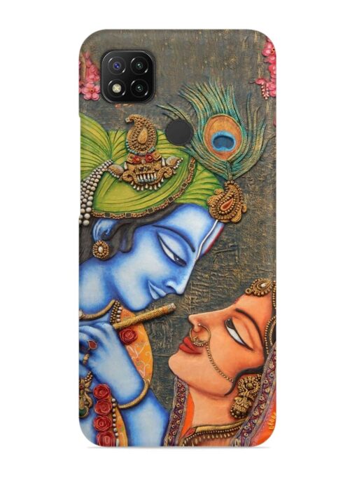 Lord Radha Krishna Flute Art Snap Case for Xiaomi Redmi 9 Activ Zapvi