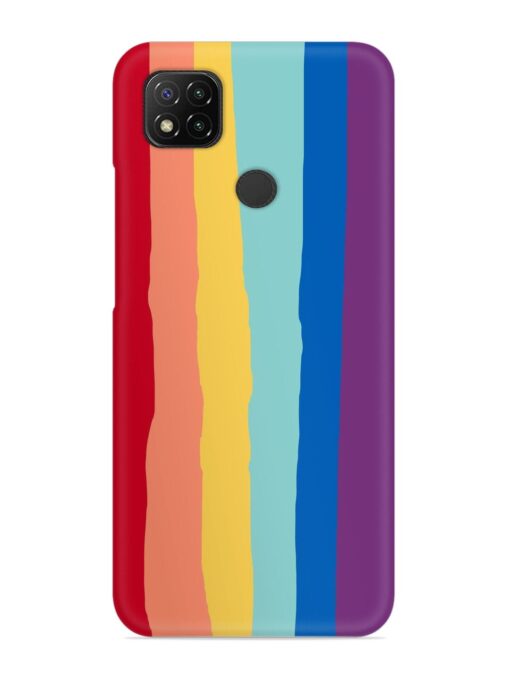 Rainbow Genuine Liquid Snap Case for Xiaomi Redmi 9 Activ Zapvi