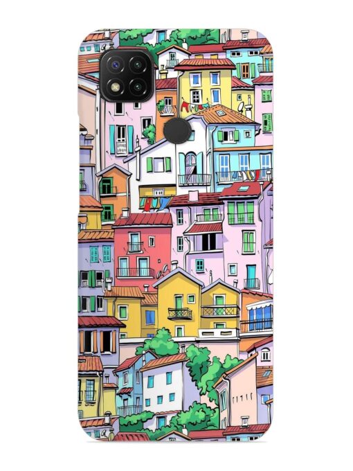 Europe Old Town Snap Case for Xiaomi Redmi 9 Activ Zapvi