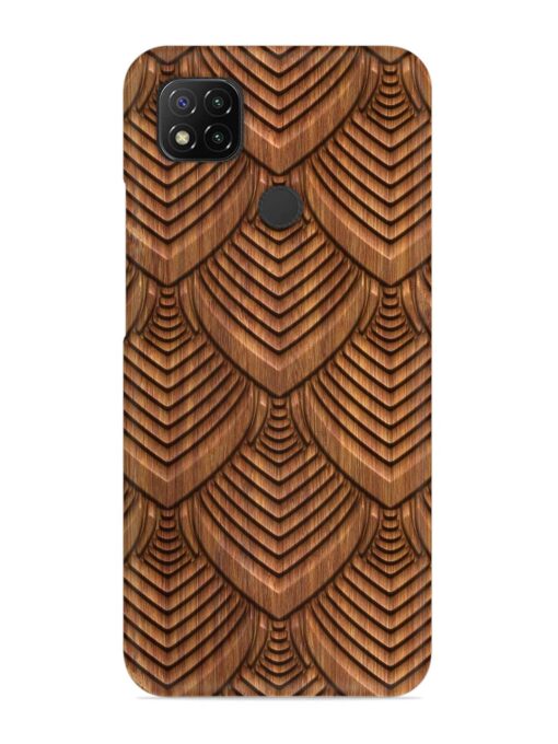 Carved Pattern On Snap Case for Xiaomi Redmi 9 Activ Zapvi