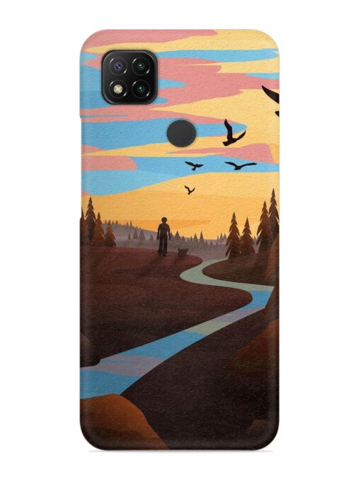 Natural Landscape Art Snap Case for Xiaomi Redmi 9 Activ Zapvi