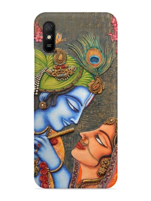 Lord Radha Krishna Flute Art Snap Case for Xiaomi Redmi 9A Sport Zapvi