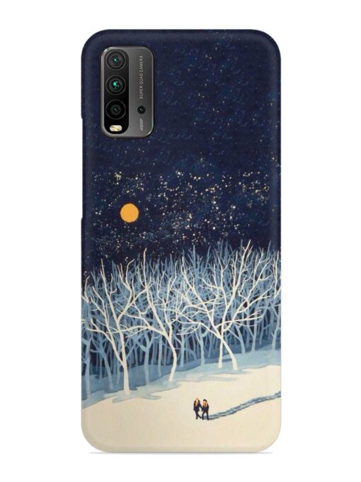 Full Moon Snowshoe Tour Snap Case for Xiaomi Redmi 9 Power Zapvi